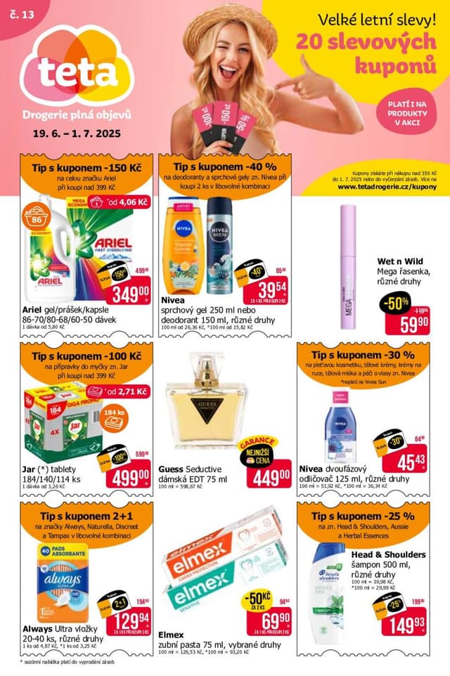Teta drogerie leták 27.5. - 9.6.